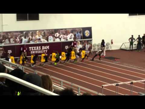 Heat 1 Boys 60m high Hurdles