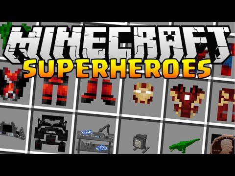 Agentgb -  TURN INTO A GIANT!  SUPERHEROES UNLIMITED MOD MINECRAFT