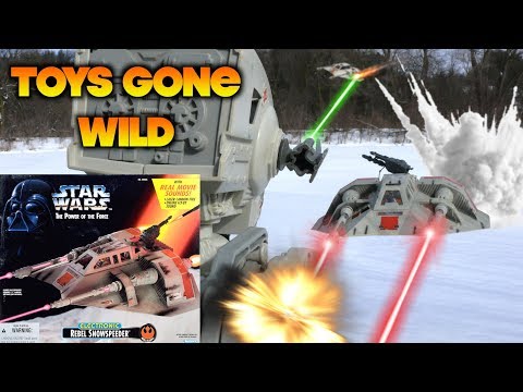 Toys Gone Wild: Star Wars Kenner Electronic Rebel Snowspeeder
