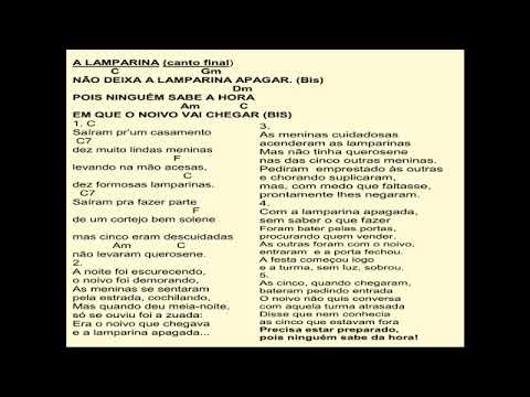 Não deixe a lamparina apagar