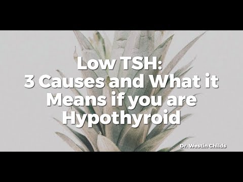 Low TSH: 3 Causes and What it Means if you are Hypothyroid
