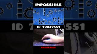 Hacker COMPLETE impossible Geometry Dash Challenge #shorts #deluxe12