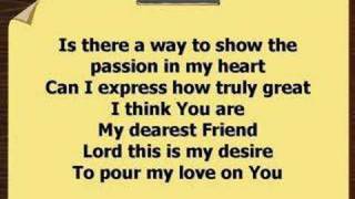 Pour My Love On You (worship video w/ lyrics)