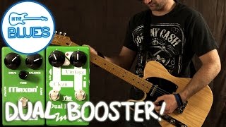 Video thumbnail for Maxon DB10 Dual Booster Volume Boost Pedal (Clean & Vintage) by intheblues
