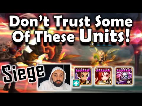 Why Don't I Use These Monsters More Often In Siege? Summoners War