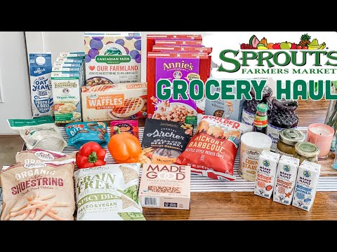 Sprouts Farmers Market Grocery Haul for June 2021 with...