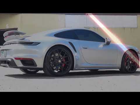 2023 Porsche 911 Turbo instalación Vossen Wheels 22"