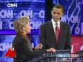 Clinton Obama Clash At Debate