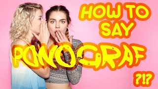 How to say "ponograph"! (High Quality Voices) How to say "ponograph"! (High Quality Voices)