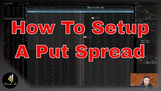 How To Sell a Put Spread #trading #stocks #investing #optionstrading #putspread #chartanalysis