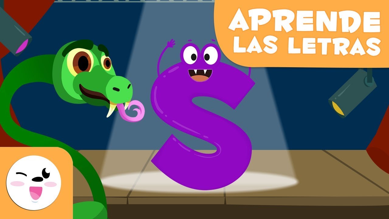 Aprende la letra S con Sara la Serpiente - El abecedario