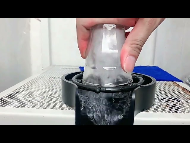 Vídeo relacionado con Lavavasos Lava Vasos Fregadero Enjuagador Vasos - Acero Inoxidable Limpia Vasos Lavadora para Bares con Todos Los Accesorios de Instalación, Arandela para Botella para enjuagar vasos de agua