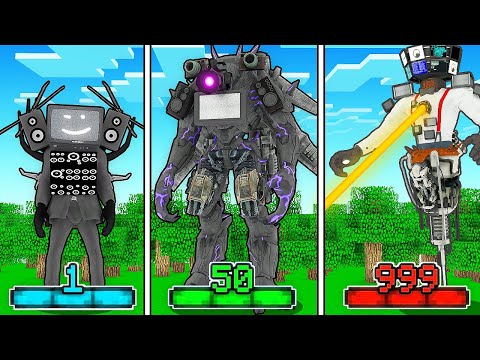 ULTIMATE TITAN TV MAN GELİŞİMİ - Minecraft