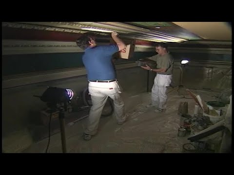 KCCI Archive: Artists restored Iowa Statehouse ceiling in 1998