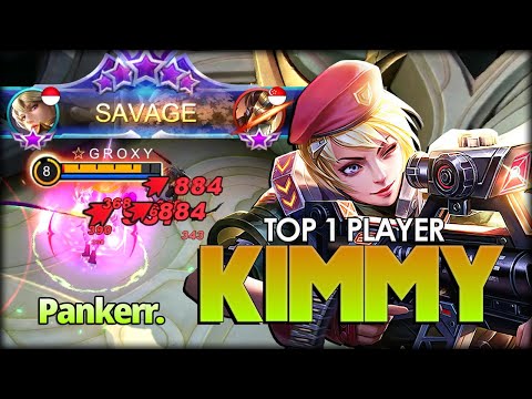 SAVAGE!! Base Can't Save You! Pankerr. Top 1 Player Kimmy - Mobile Legends: Bang Bang