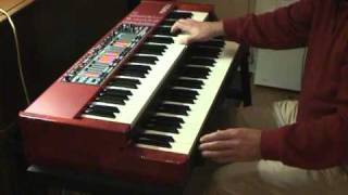 Video thumbnail for EDDY DELHAYE  acquiert le NORD C2  + NORD PEDAL KEYS 27 by Eddy Delhaye