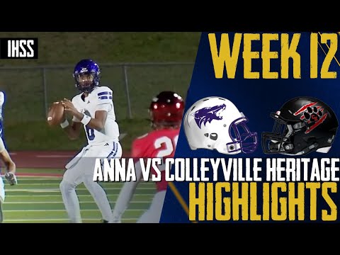 Heritage vs. Anna High School Football Postseason Highlights