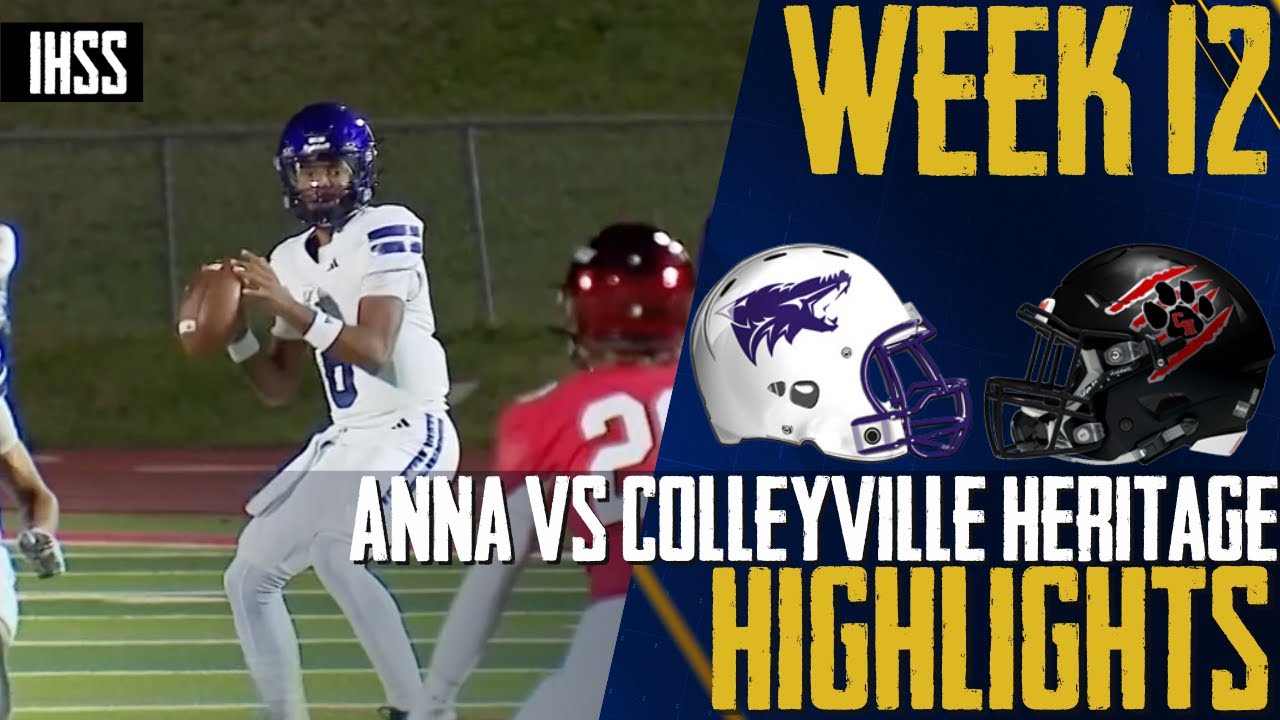 Heritage vs. Anna High School Football Postseason Highlights