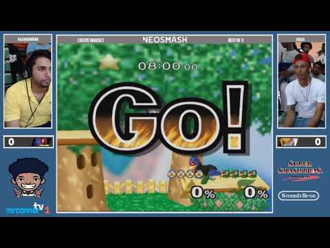 SSBM - KazaGarrouns (Falco) VS Erazo (Sheik)   NeoSmash 2018 Losers Round 4
