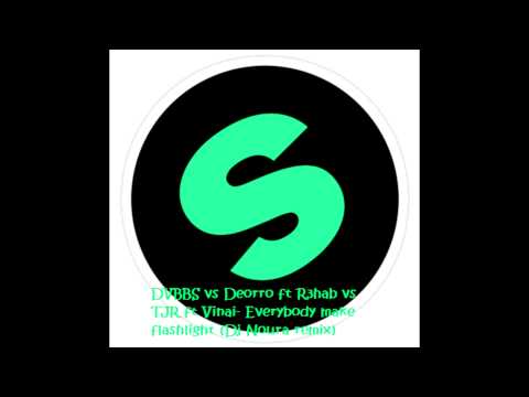 DVBBS vs Deorro ft R3hab vs TJR ft Vinai- Everybody make flashlight (CrowdBouncers mashup)