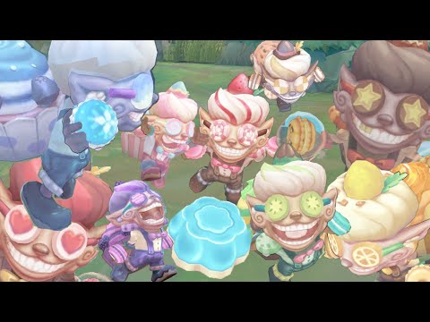 Sugar Rush Ziggs + ALL Chromas - LoL