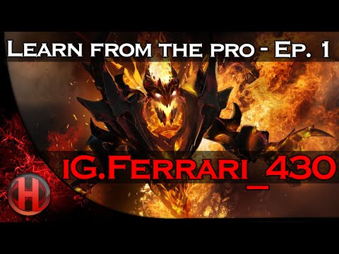 Dota 2 - Learn from the Pro - Ep. 1 - iG.Ferrari_430