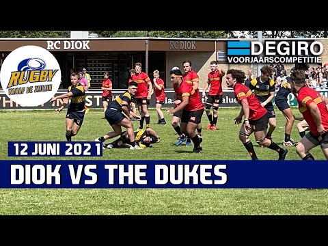 Samenvatting DIOK vs THE DUKES | DeGiro Voorjaarscompetitie | 12 juni 2021