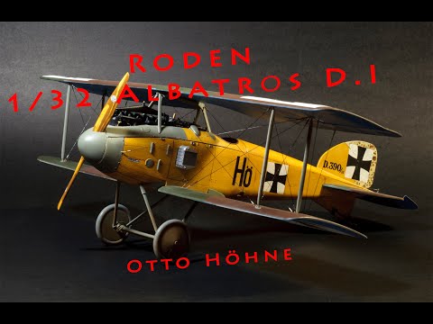 Roden 1/32 Albatros D.I, Part 3 - Final Assembly