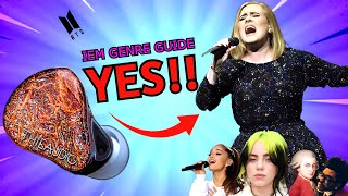World's BEST Audiophile Earphones for EVERY Genre (ULTIMATE IEM GENRE GUIDE 2023 💎)