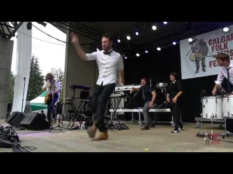 Caravan Palace perform "Rock It For Me" live at the 2013 CFMF
