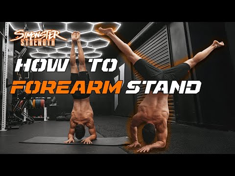 Cómo hacer la parada de antebrazos | Guía de dos brazos + uno