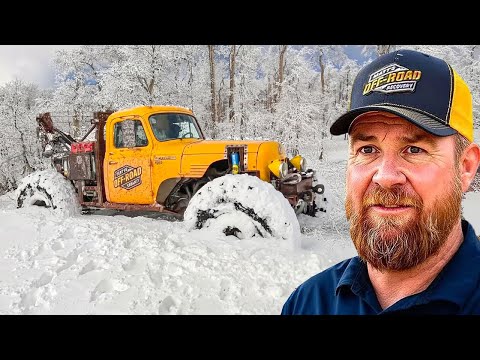 My 12,000 Pound Rig Buried In Snow... What Were You Thinking?!