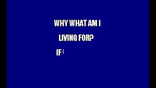 Eddie Peregrima   What Am I Living For Filipino Karaoke