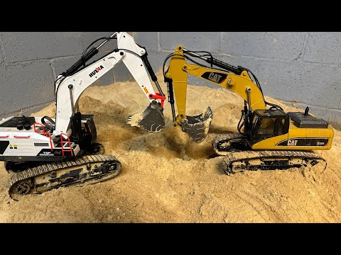 HUINA 1594 VS HUINA 1580  ALL METAL