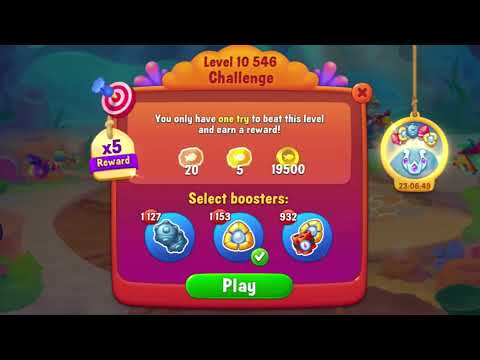 Fishdom  Level 10541 thru 10550 (First Try) 🐟