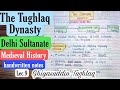 The Tughlaq Dynasty -- Ghiyasuddin Tughlaq || Delhi Sultanate || Medieval History || Lec. 9