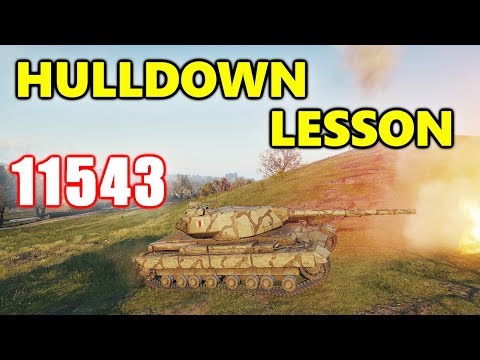 World of Tanks - Super Conqueror - 12K Damage 6 Kills - Hulldown Lesson