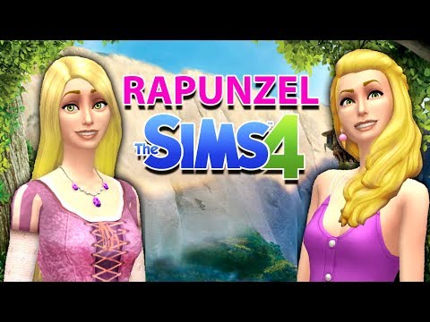 Rapunzel Tangled - Disney Princess Makeover #2 | The Sims 4
