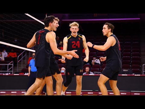 No. 5 USC vs. No. 7 Pepperdine Men's Volleyball Recap | 2/25/22