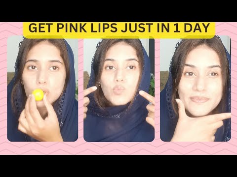 How to Get Rid of Chapped Lips Naturally|Lighten Dark Lips Naturally at Home|rahilaarslan007