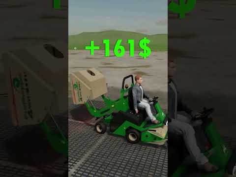 Start from 0$ on FLAT MAP in Farming Simulator 2022 🚜money machine huehuehue #shorts