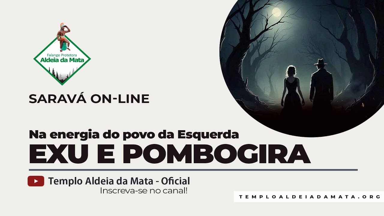 EXU E POMBOGIRA SÃO AS ENTIDADES REGENTES