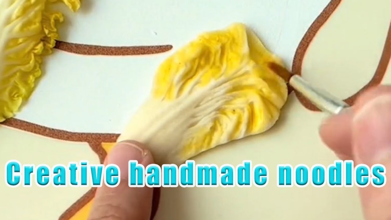 Creative handmade noodles