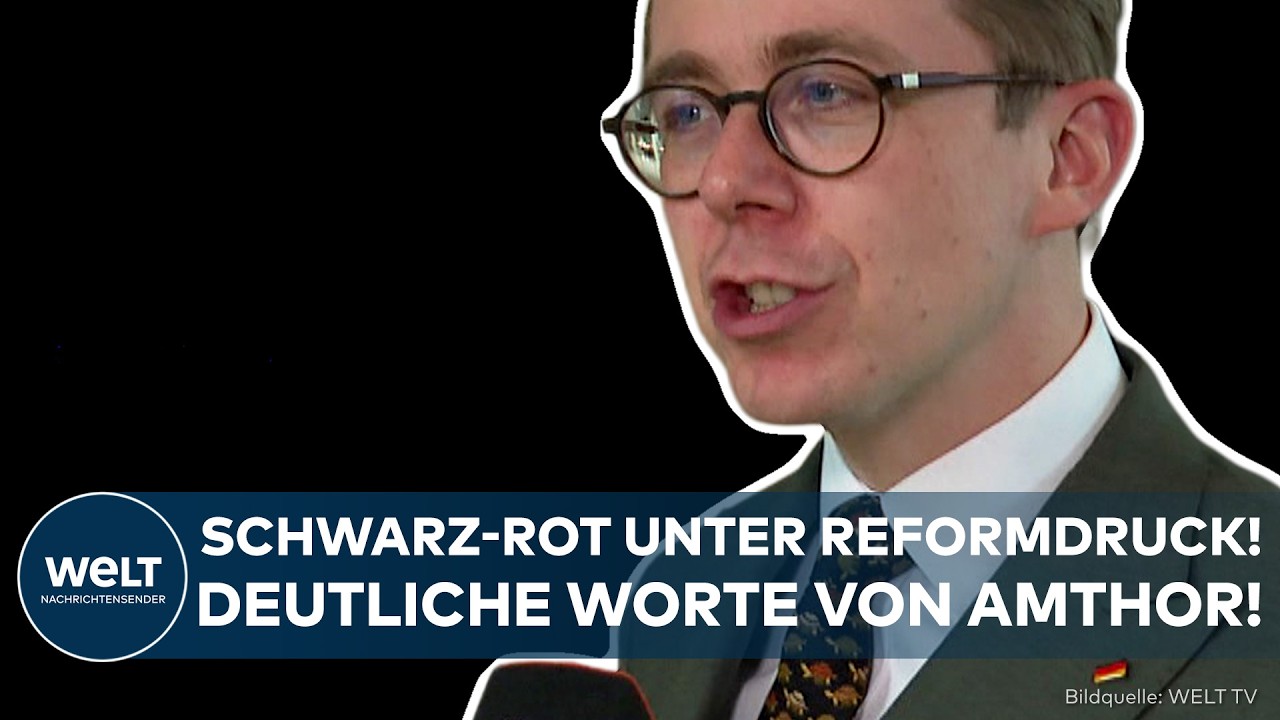 SCHWARZ-ROT UNTER REFORMDRUCK: Deutliche Worte von Amthor! Koalition hat "Umsetzungsproblem"!