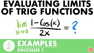 Limits of Trig Functions Examples | Calculus - JK Math