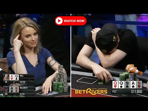 Phil Hellmuth, Cate Hall, Todd Brunson - Livestream Cash Game $25/$50+