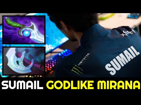SUMAIL Mid Mirana — Godlike with Situational Build