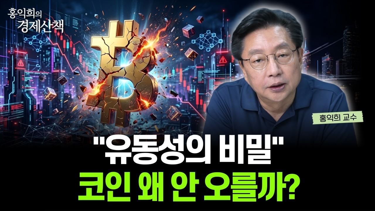 "AI에 자금 쏠린다" 힘 못 쓰는 암호화폐, 향후 변동성 요인은? | 홍익희 교수