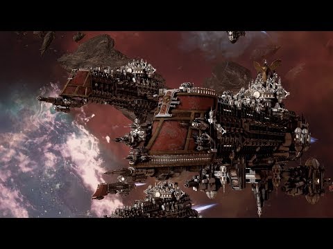 Imperial Navy (The Inquisition) vs Ork Pirates! Rank 144 - Battlefleet Gothic Armada