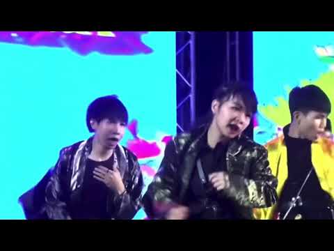DS1 Cover BTS - Mic drop + intro + Idol @global night market korean | 231162 (ON stage)